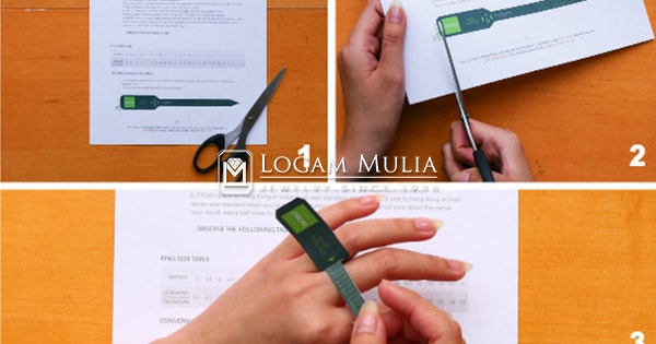 Cara Mudah untuk Mengetahui Ukuran Cincin yang sesuai dengan Jari Anda