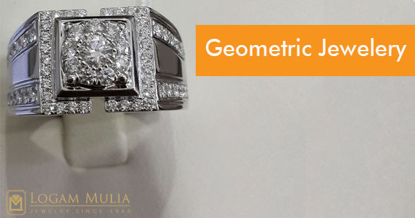 Tips Tampil Stylish Dengan Perhiasan Geometris