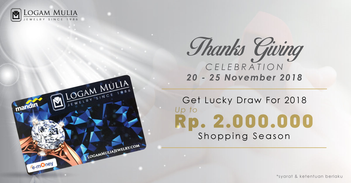 Logam Mulia November Grateful Thanksgiving