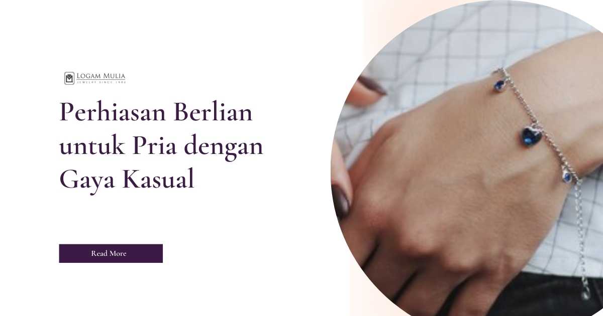 Perhiasan Berlian untuk Pria dengan Gaya Kasual