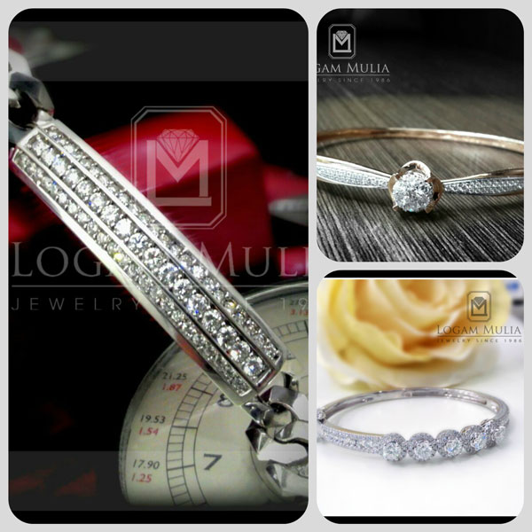 4. Model Gelang Berlian