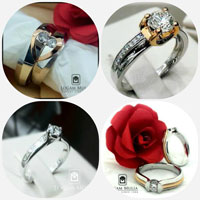 2. Solitaire Jewelry