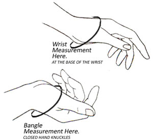 1. Pilih Gelang yang Sesuai Ukuran Tangan Anda