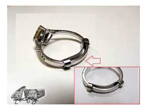 4. Gunakan Pengganjal Cincin
