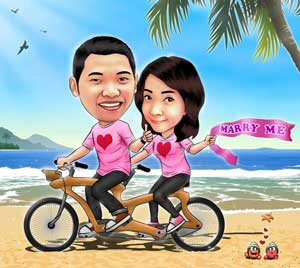 2. Buatkan Karikatur atau Sketsa Lucu