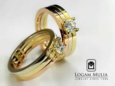 1. Kategori Cincin Kawin Romantis
