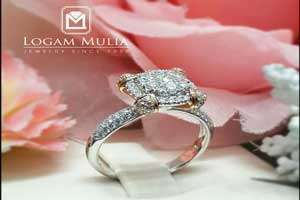 5. Model Mewah dengan Banyak Batu Berlian