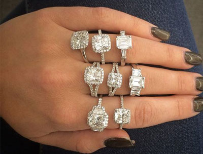 Pilih desain perhiasan cincin berlian yang sesuai karakter Anda