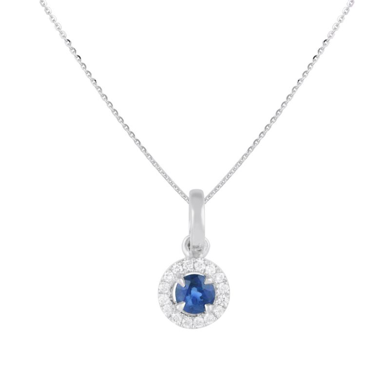 Kalung dan Liontin Batu Safir