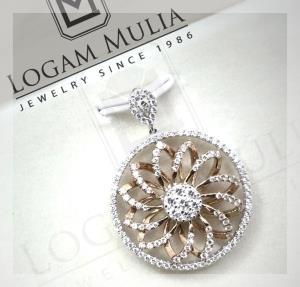 Liontin Berlian Wanita ZLL0109/001 sETd