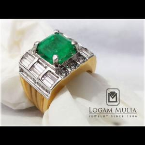 Cincin Zamrud Pria HKMC.RK.KN tLeL