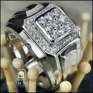 Cincin Berlian Pria DVMC.RMF3301A3 sEtD