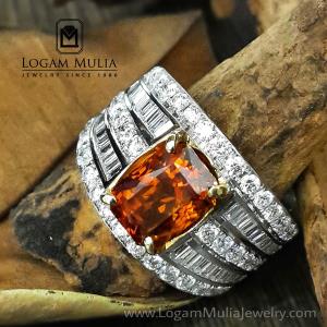 Cincin Safir Pria SDMC.20043 teTN