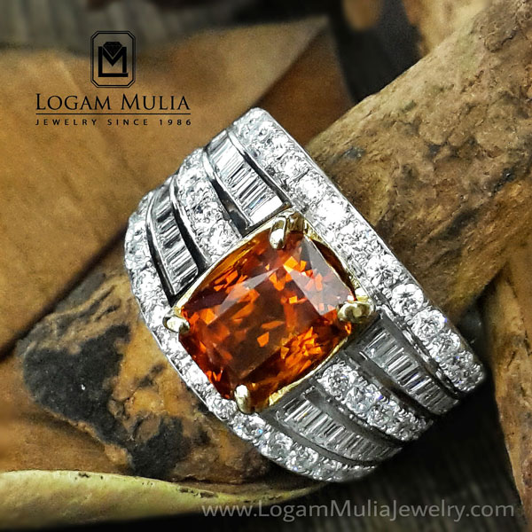 Cincin Safir Pria SDMC.20043 teTN