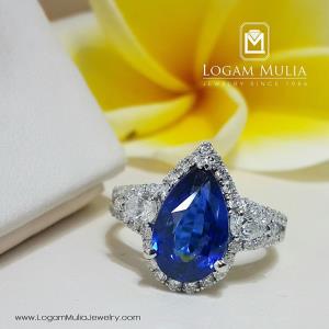 Cincin Safir Wanita DVW.RFS3255 eEts