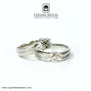 Cincin Kawin Berlian WMD1588/051 LtD WMD1588/052 Ldd