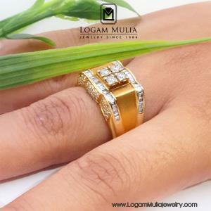 Cincin Berlian Pria MC0148/002 dLtt