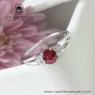 Cincin Ruby Wanita PJW.RR6651.R1 eTe