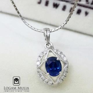 Liontin Berlian Wanita Blue Sapphire PJL.SP5380 etd