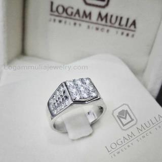 Cincin Berlian Pria MC01755/003 dELt