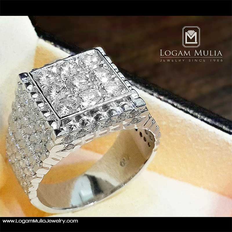 Cincin Berlian Pria CRMC.K279R eeNN