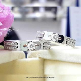 Cincin Kawin Berlian CRWM.BJ594L DLN BJ594S EDL