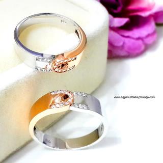 Cincin Kawin Berlian CRWM.JD1526LR etE JD1526SR tDN