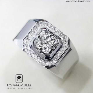 Cincin Berlian Pria CRMC.MJ3520R sDdl