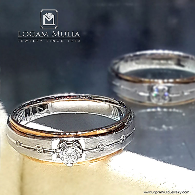 Cincin Kawin Berlian CRWM.J759R LLt eDL