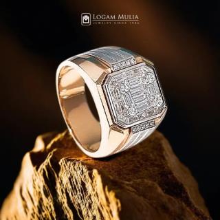 Cincin Berlian Pria DVMC.223790 tTdd