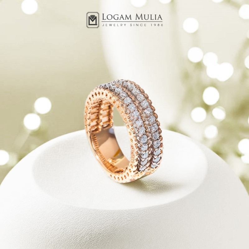 Cincin Berlian Wanita CRW.MJ1922R.R1 seTN