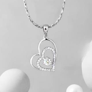 Liontin Berlian Hearts